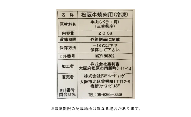「日本三大和牛 うすぎりスライス(松阪牛・神戸牛・近江牛)」各200g×3種 - Image 2
