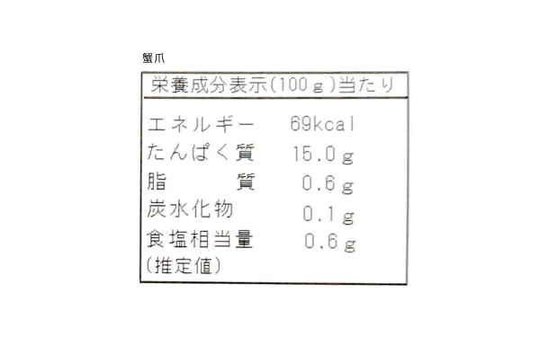 「本ずわい蟹 爪肉」 - Image 5