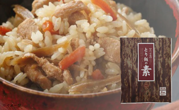 「みつせ鶏 とり飯の素(2合用)」200g