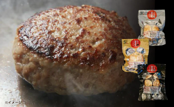格之進「ヤケテルハンバーグ3種セット」120g×各2個