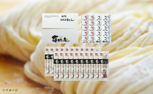 「一膳太切讃岐うどん 太麺(つゆ付)」120g - Image 2