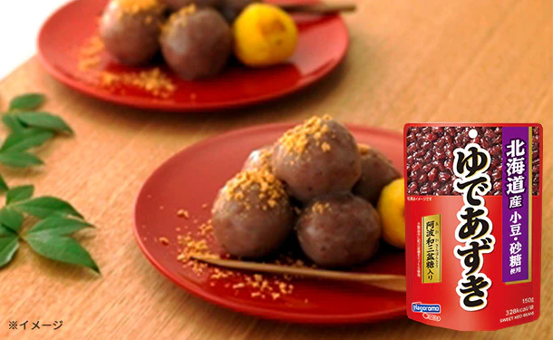 はごろもフーズ「ゆであずき(パウチ)」150g