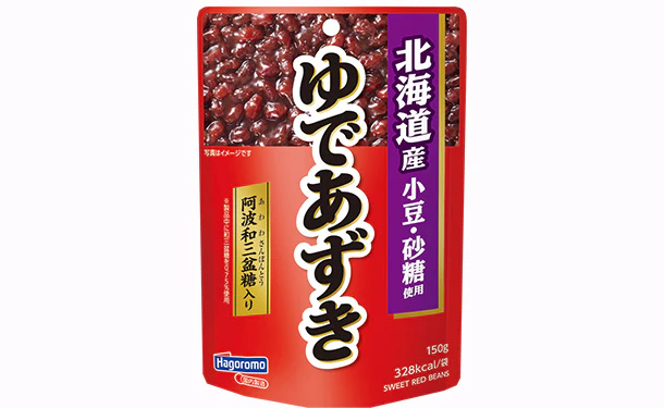 はごろもフーズ「ゆであずき(パウチ)」150g - Image 2