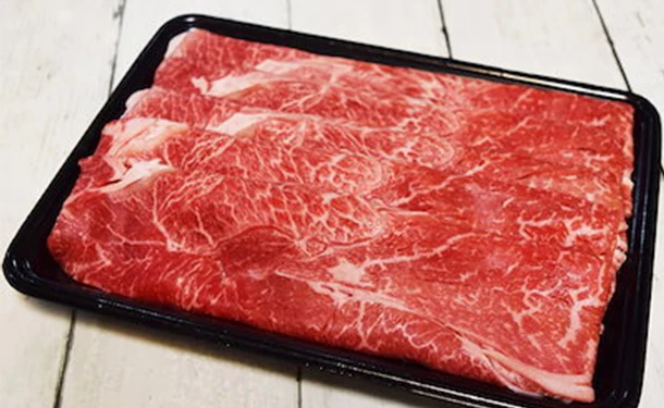 「A4ランク以上 黒毛和牛うで(ミスジ)スライス」500g - Image 3