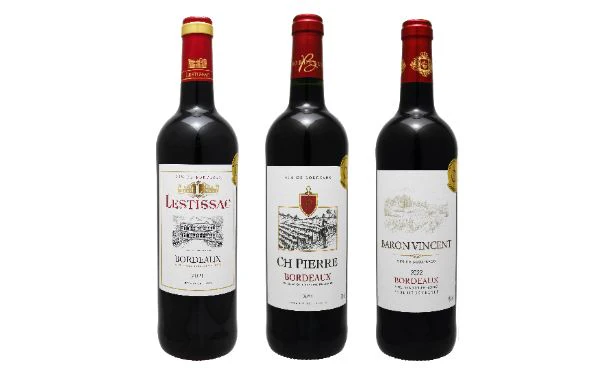 「ボルドー金賞赤ワイン3種セット」750ml