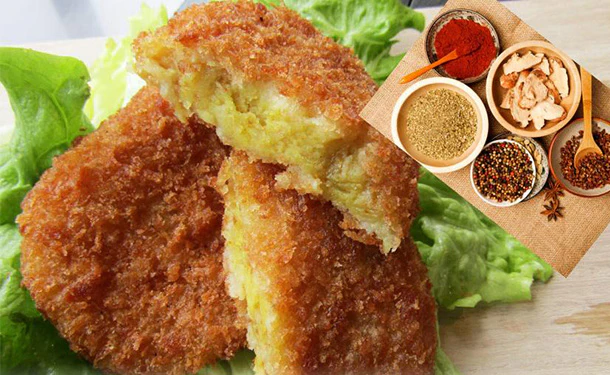 「レンジで簡単 むかしのコロッケ カレー味」50個入