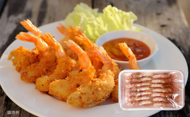 北海道産「ボタン海老 有頭中むき(生食用)」14尾 - Image 3