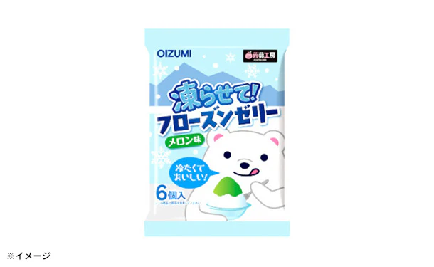 蒟蒻工房「フローズンゼリー メロン味」6個入