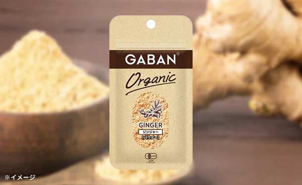 GABAN「オーガニック ジンジャー(パウダー)」10g