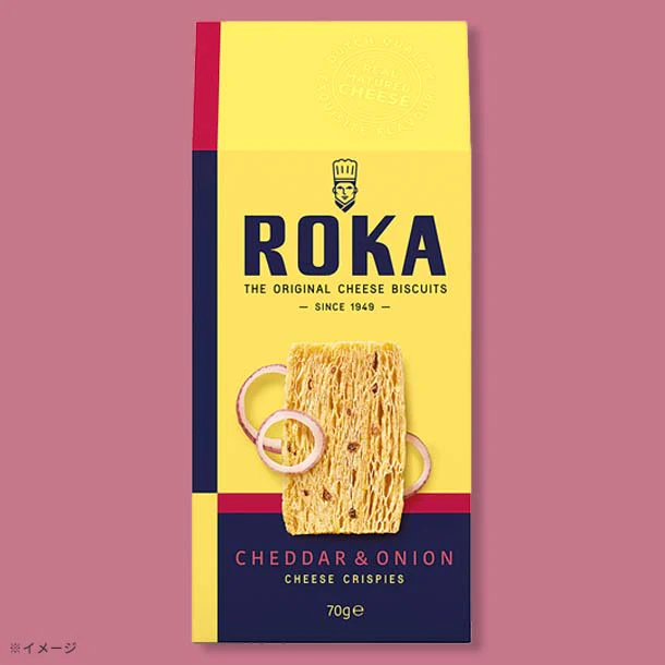 ロカ「チーズクリスプ・チェダー&オニオン」70g