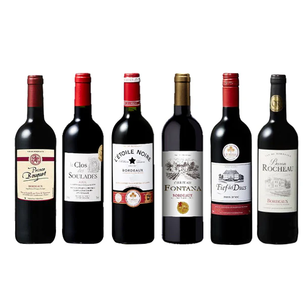 「銘醸地ボルドー3冠金賞入り!フランス金賞赤ワインセット」750ml - Image 2