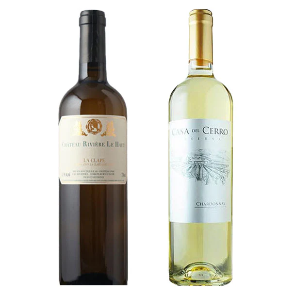 「元ラフィットvs元ムートンオーパス!醸造家飲み比べ白ワイン2種セット」750ml