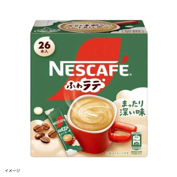 ネスカフェ「エクセラ ふわラテ まったり深い味（スティック）」26本入
