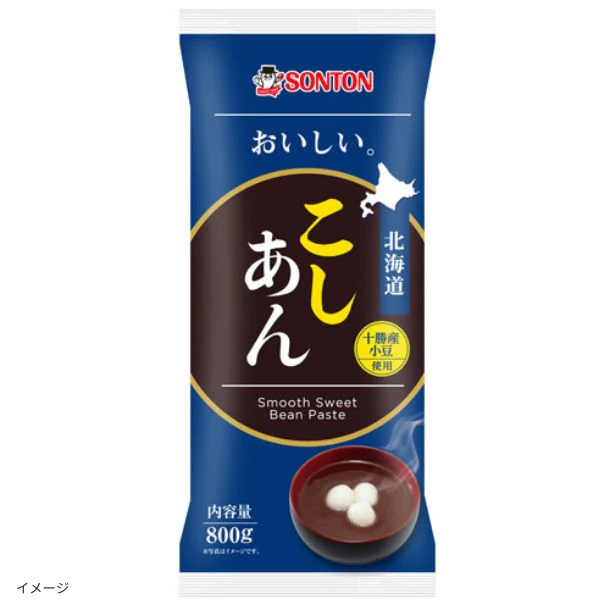 ソントン「おいしい。北海道こしあん」800g