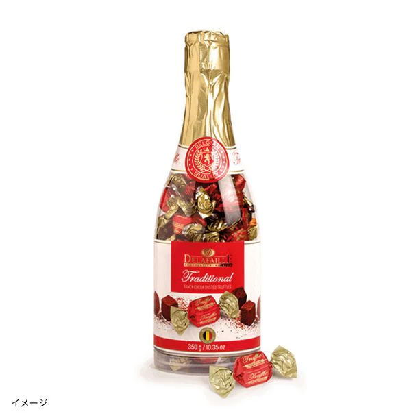 デラファーレ「シャンパンボトルチョコレート トリュフ」350g