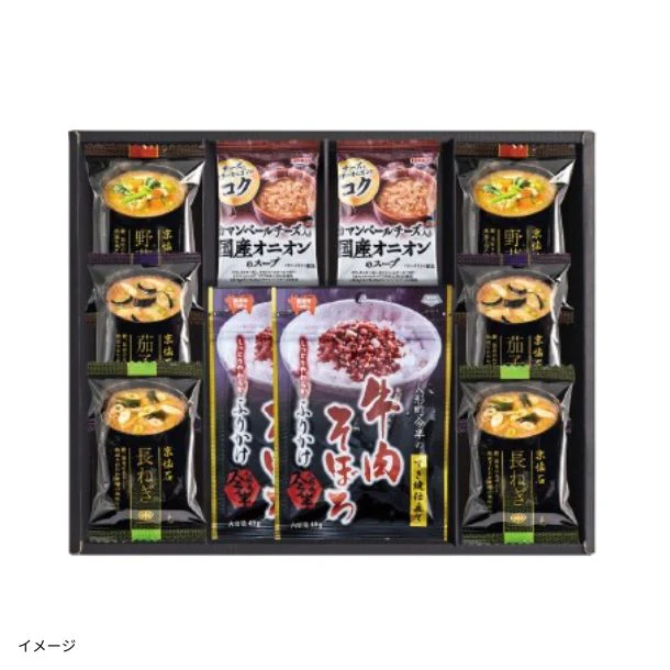 「人形町今半の牛肉そぼろふりかけ&老舗の味詰合せ(GSF-F)」