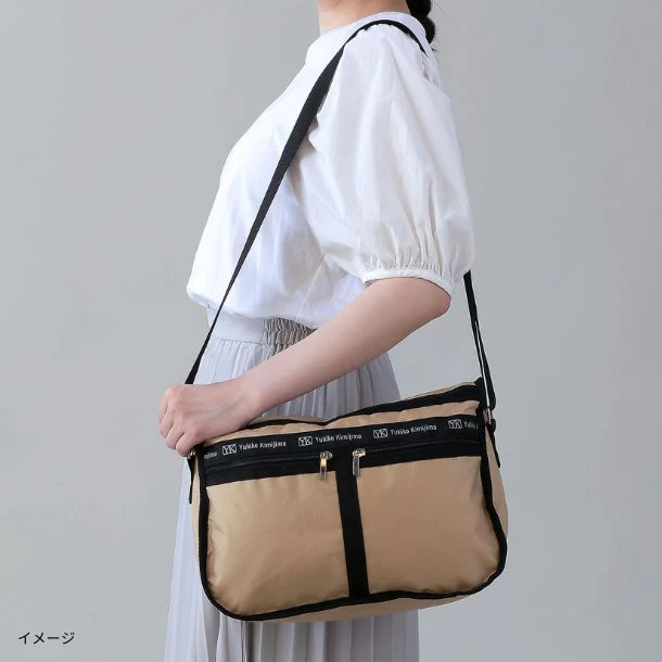 「軽やかショルダーバッグ ベージュ」