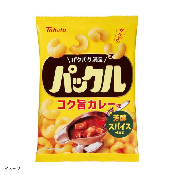 東ハト「パックル コク旨カレー味」57g