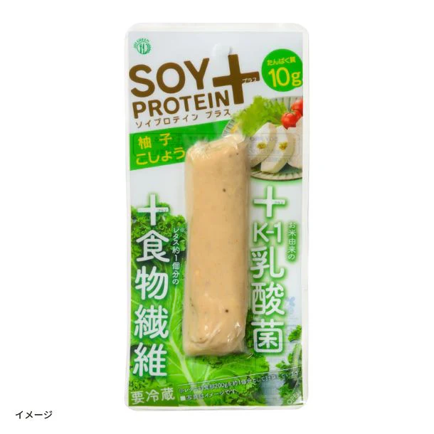 JOY GREEN「SOY PROTEIN+ 柚子こしょう バータイプ」60g