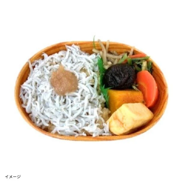 「わっぱめし(国産しらすの紀州梅)」