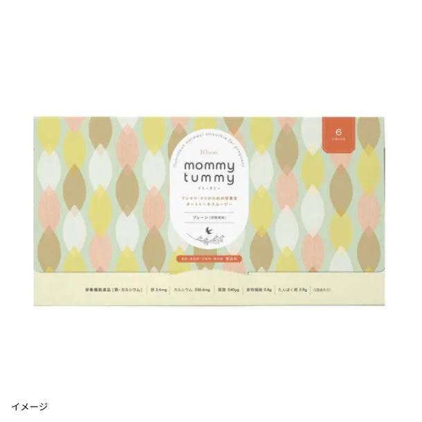 「オートミールスムージー mommy tummy(プレーン味)」22g×6袋