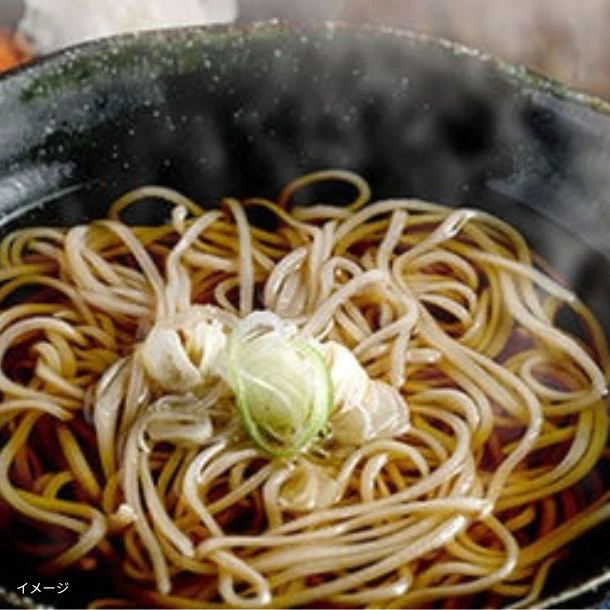 「そば打ち36年 信州の手打ち生そば かけそばセット」4食入り