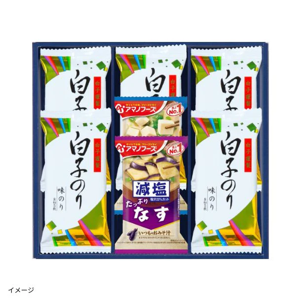 「味之庵 アマノフーズ&白子のり 6390-20」