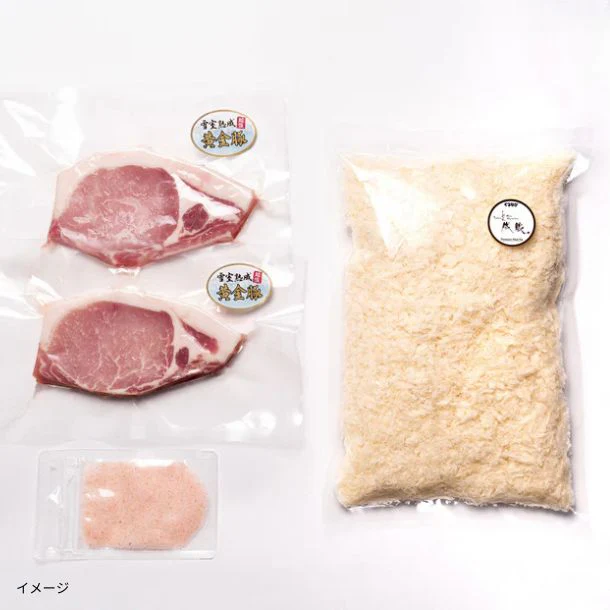 とんかつ成蔵「雪室熟成黄金豚で作るとんかつミールキット(2人前)」 - Image 4