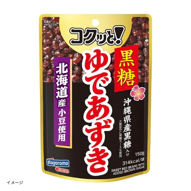 はごろもフーズ「ゆであずき(パウチ)」150g