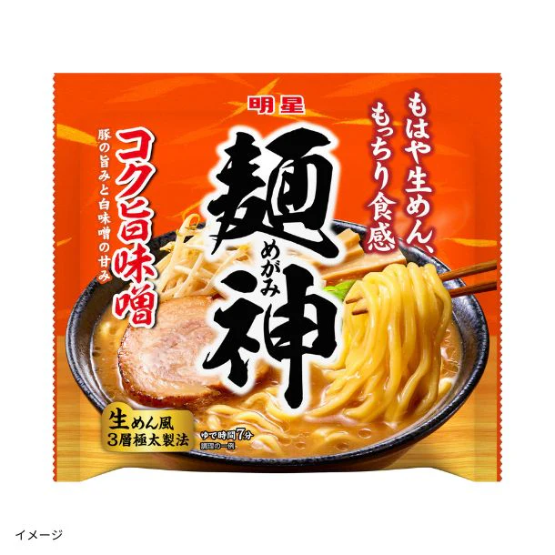 明星「麺神コク旨味噌」116g