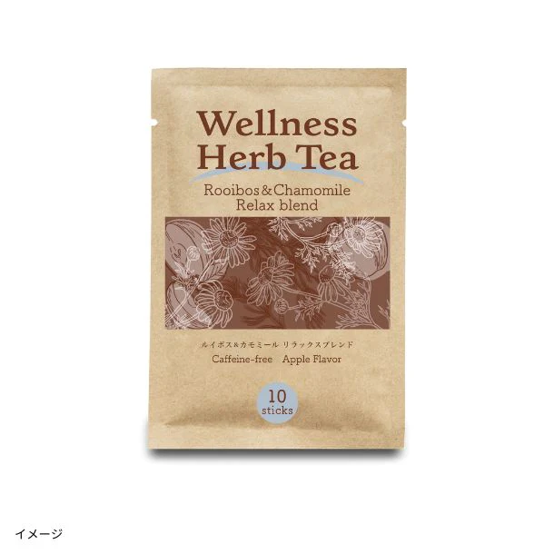 「Wellness Herb Tea ルイボス&カモミール リラックスブレンド」10本入
