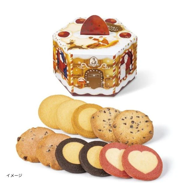 「ステラおばさんのクッキー クリスマススイートボックス」11枚入