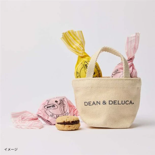 DEAN & DELUCA「ミニトートホワイト&バーチディダマセット」