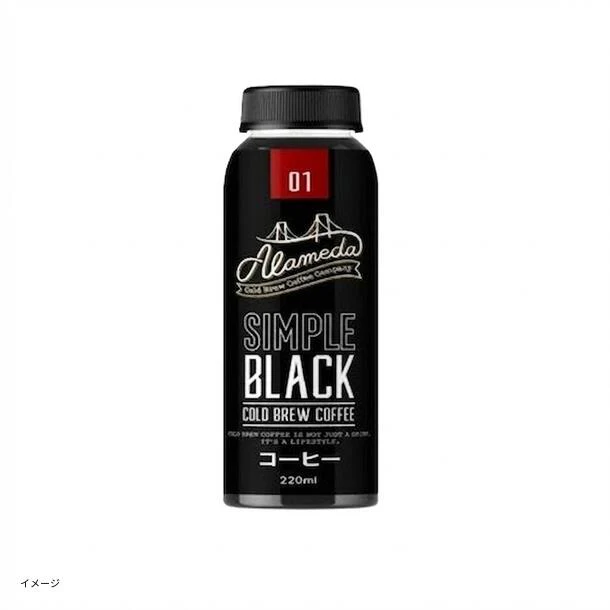 ALAMEDA「COLD BREW COFFEE SIMPLE BLACK」220ml